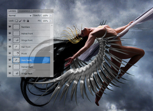 16 Tạo Nữ Thần Tình Yêu với Photoshop CS5