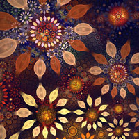 50 Beautiful Fractal Flowers