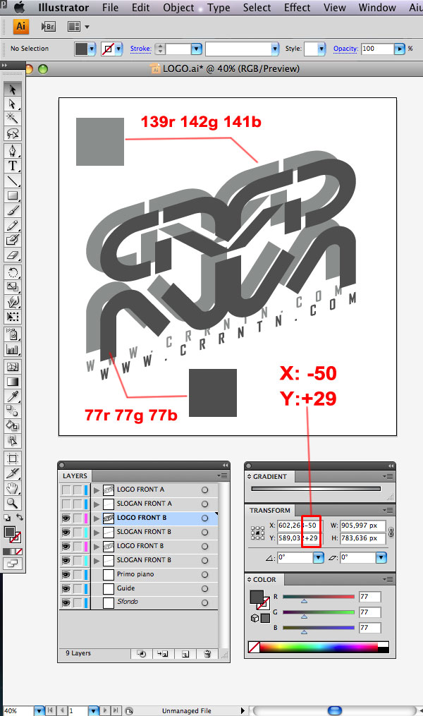 STEP 12 Tạo Typography 3D Thủy Tinh trong Photoshop và Illustrator