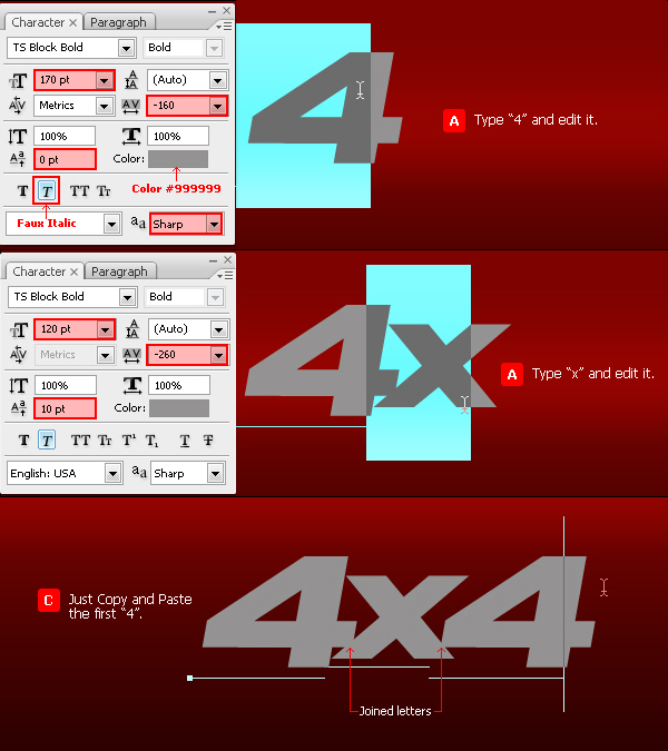 Create a Chrome 4×4 Vehicle Emblem *