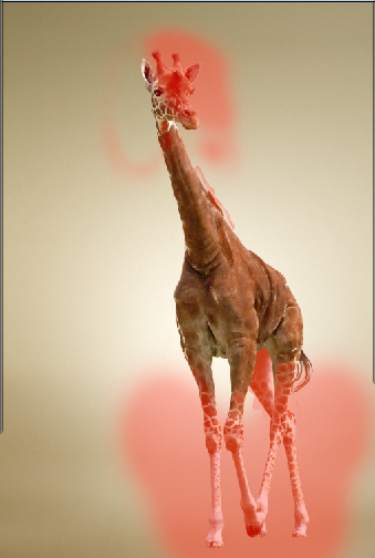 Undress a Giraffe in Photoshop