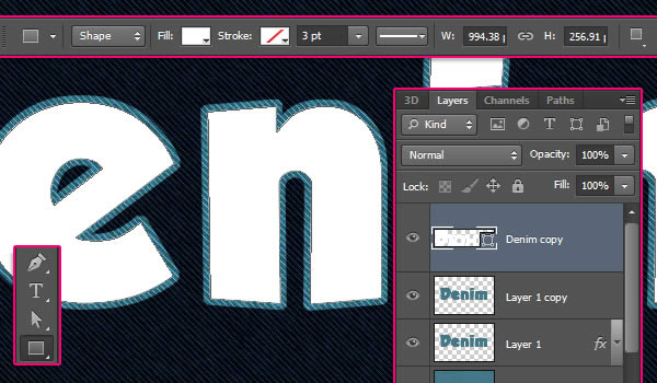 Tạo hiệu ứng chữ vải khâu đẹp ấn tượng trong Photoshop