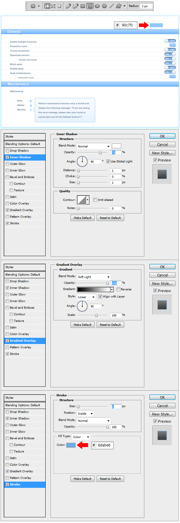 Create a Detailed Web User Interface for an Audio-Themed Application ...