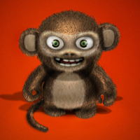 Create an Evil 3D Monkey Icon in Photoshop