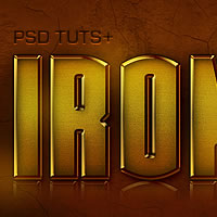 Quick Tip: Create an “IronHero” Text Effect in Photoshop