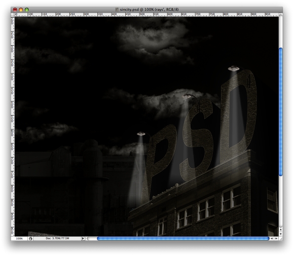 Sin City Style Poster in Photoshop Sin City Style Poster in Photoshop