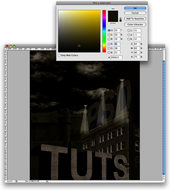 Sin City Style Poster in Photoshop Sin City Style Poster in Photoshop