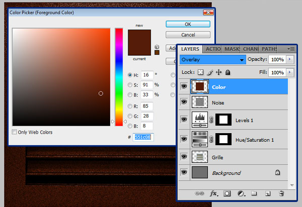 Overlay mode
