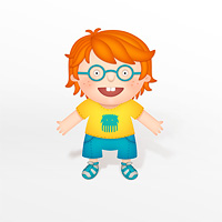 How to Create a Fun, Red-Haired Boy Character – Screencast