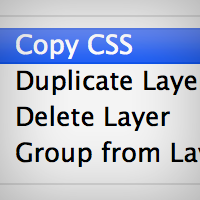 Quickly Convert Objects to CSS Using Photoshop CS6.1