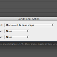 Create Conditional Actions in Photoshop CS6.1