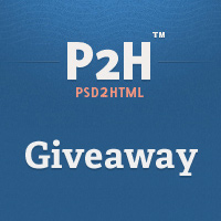 Win $300 Worth of PSD to HTML From PSD2HTML (x4)