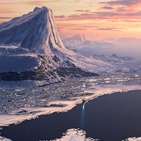 Create a Snow Covered, Coastal, Mountain Town Matte Painting – Psd Premium Tutorial