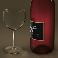 Create a Wine Bottle and Glass with Smart Objects – Psd Premium Tutorial
