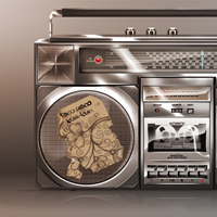 Create a Glossy Boom Box Icon in Photoshop – Premium Psd Tutorial