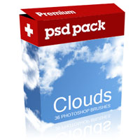 36 High Resolution Cloud Brushes – Premium Psdpack