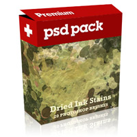 Dried Ink Stains: 20 High Resolution Brushes – Premium Psdpack