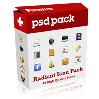 Radiant Icon Pack: 85 Premium Icons