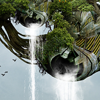 Create a Biomechanical Floating Ecosystem – Psd Premium Tutorial
