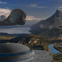 Create a Futuristic, Fantasy Matte Painting – Psd Premium Tutorial