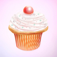Create a Tasty Cupcake Icon in Photoshop